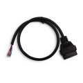 OBDII 16pin femelle pour ouvrir le câble OBD